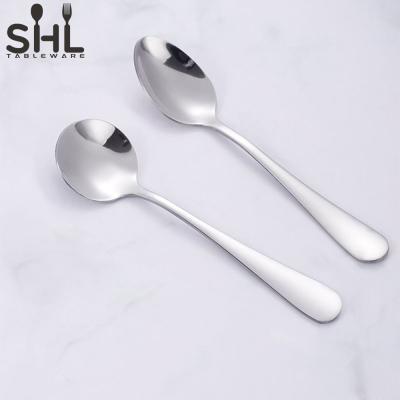 China Different Size Workable Spoons Stainless Steel Soup Spoon Teaspoon for sale