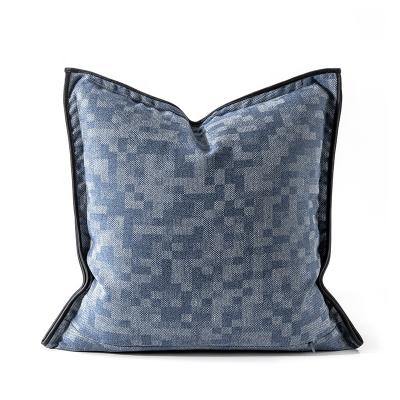 China Anti-pilling New Design Beautiful Large Pane Decorative Pillow Shape Covers Designs Luxury Cushion Case for sale