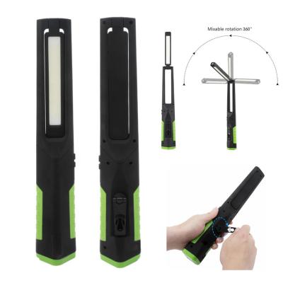 China USB and Dynamo Rechargeable New 2 in 1 COB Slim Adjustable COB LED Working Light Foldable Rechargeable Magnetic LED Work Light for sale