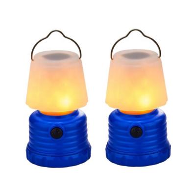 China New Portable Small Lantern Mini LED Flame Camping Flashing Flashing Light For Children Kids Toy Playing for sale