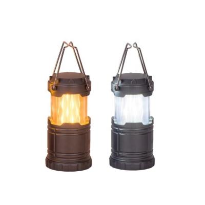 China Outdoor Tent Mini Flame Camping Light LED Camping Decorative Telescopic Hanging Portable Lantern for sale