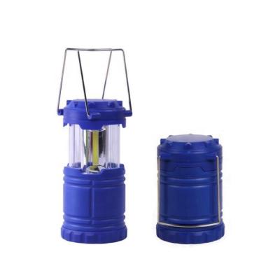 China Cheap Outdoor Camping Tent Light COB 3W LED Extendable Telescopic Small Size Mini Camping Lantern for sale