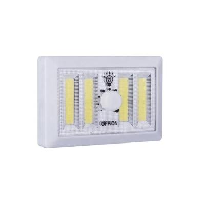 China Modern Wireless Home Indoor Night Light Wall Cabinet Dimmer COB LED Switch Light for sale