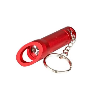 China Cheap Price Mini Carabiner Pocket Backpack 3LED Bottle Opener Camping Portable Head Chain Light for sale