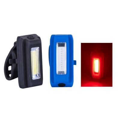 China Waterproof Tail Bike Light COB LED Safety Sports Bicycle Bicycle Front And Rear Light Accessories for sale