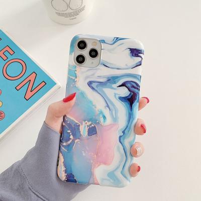 China The Shockproof Coral Marble Phone Case is suitable for all series of iPhone cases with drop proof and shockproof cases for sale