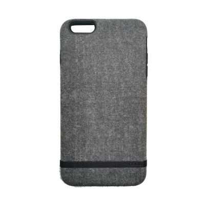 China Shockproof Woven Material Leather PC Cell Phone Case For iPhone 13/12/11/X/8/7/6 for sale