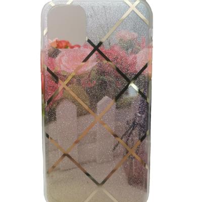 China New Customizable Aurora Powder Shockproof Bestselling Phone Plated Snap Case for sale