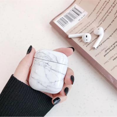 China New Style Shockproof Case For Airpods pro IMD Printing Fashion Design Factory Price Earphone Marble Case for sale