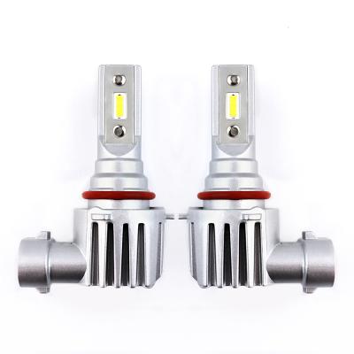 China Fanless Led Headlight/Fog Car Light System 3000K 4300K ​​6500K 9005 HB3 9006 HB4 H7 H11 H4 V10P Led Headlight 4000LM 2 Years Warranty for sale