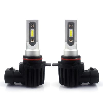 China Car LED Head Light 9012 HIR Quality V10P Small Size Stable Item 16W 4000LM Easy To Install Replace Halogen Lamp for sale