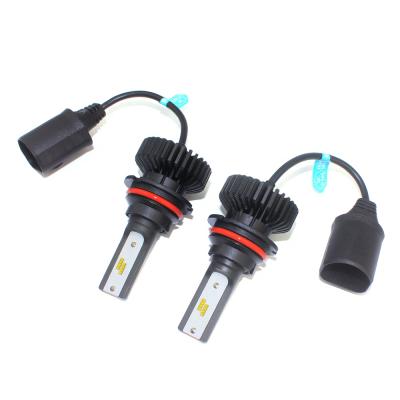 China Led headlight / fog stable quality X5S 9007 led bulb 25W 6000LM fanless auto lighting system led headlight for sale