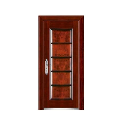 China Cheap Modern Hot Sale Security Entry Door Design Factori Wholesal Price Steel Normal Secur Doors Te koop