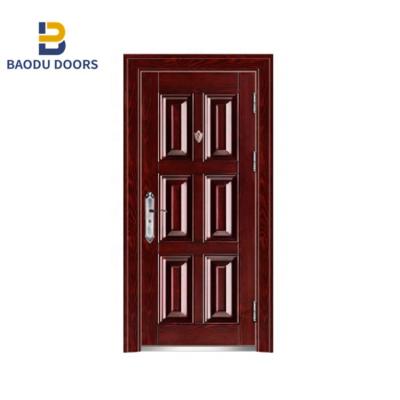 China Modern Steel Door Security Front Door Front Entry Steel Design for sale