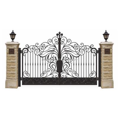 China EUROPEAN Best Selling Modern Automatic Driveway Cast Iron Gate Te koop