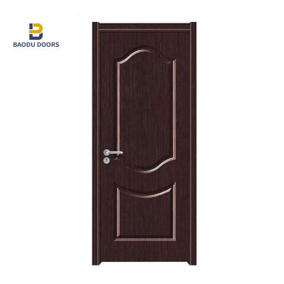 China High quality modern pvc door interior door wooden door designs in pakistan for sale