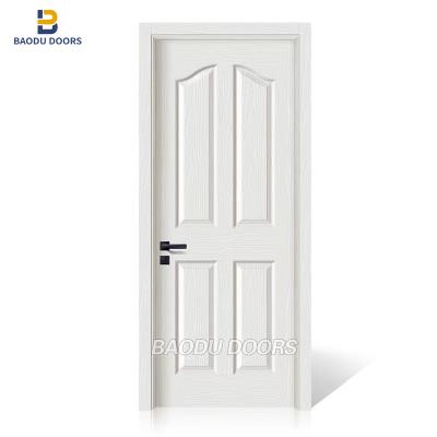 China Modern Door MDF Door Rooms Living Room Solid Wood Interior Door Design for sale