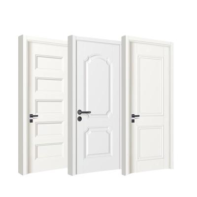 중국 Modern Cheap Price Modern Wood Internal Door Entry Door White Molded White Entry Door Primer 판매용