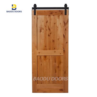 중국 Environmental Protection Baodu Barn Door Hardware Kit Sliding American Style Hanging Modern Barn Door Accessories For Wooden Door 판매용