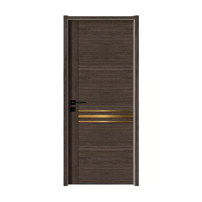 Κίνα Modern Modern Wooden Composite Door Melamine Wood Bedroom Door Designs Interior προς πώληση