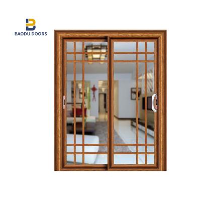 Китай Modern cheap price interior aluminum frameless sliding door silent sliding door продается