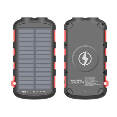 China Fast charging carregador portatil 20000 polymer carregador 20000mah power bank 20000mah solar laptop CE solar charger charging FCC powerbanks for sale