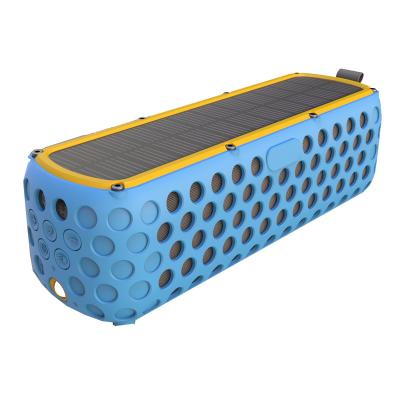 China Wholesale Passive Bluetooth Speaker Subwoofer LED Flashing Light Wireless Outdoor Waterproof Solar IPX5 Speaker for sale