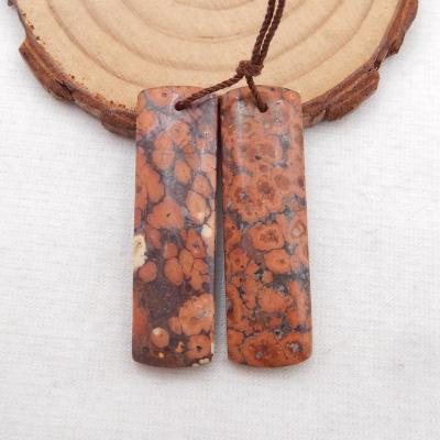 China Original Wholesale Gemstone Rectangle Earrings Beads, Stone For Earring Making for sale