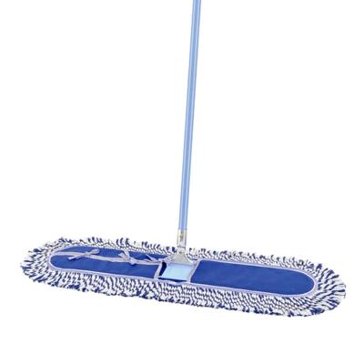 China Good Quality 4 Size Iron Durable Microfiber Handle Flat Mop for sale