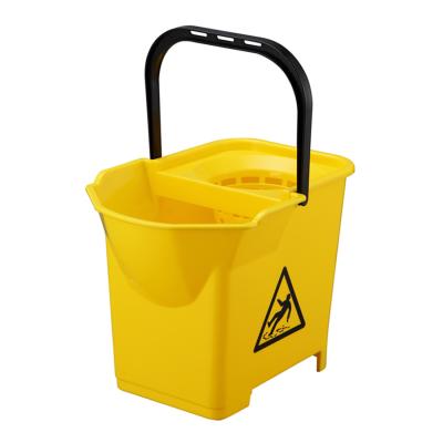 China Sustainable Cleaning Tool Factory Mini Plastic Broom Bucket With Handle for sale