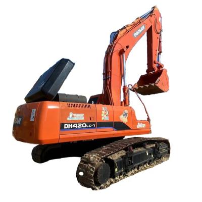 China 41200kg Crawler Hydraulic Doosan Bagger Gebraucht 42Ton Baumaschinen Bagger zu verkaufen