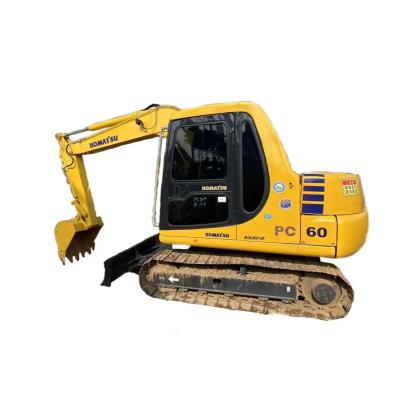 Κίνα PC60 Χρησιμοποιούμενος εξορυκτής Komatsu 7030mm Υψόμετρο 3900mm Βαθμός Crawler Mounted Excavator προς πώληση