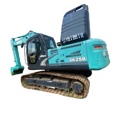 Chine SK250-8 Excavateur Kobelco d'occasion Excavateur hydraulique 25 tonnes à vendre