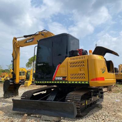 China 9185kg Sany SY95C Excavadoras usadas de vía Sistema hidráulico Sany Excavadora hidráulica en venta