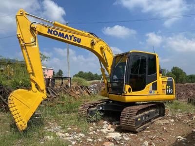 China Komatsu PC110 Gebruikte graafmachine 11 ton Gebruikte kruipergraafmachine Te koop