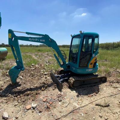 China 0.1m3 Bucket Kubota U-35 Used Kubota Excavator 3T for sale