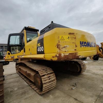 China Crawler Usado Komatsu PC 400 Excavadora Usada Pistas de Excavadora Con 1.9m3 Cubo en venta