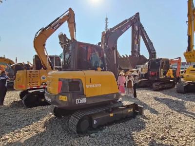 China Second Hand Volvo EC60D Crawler Excavator Farm Machinery Volvo EC60D Digger Machine for sale