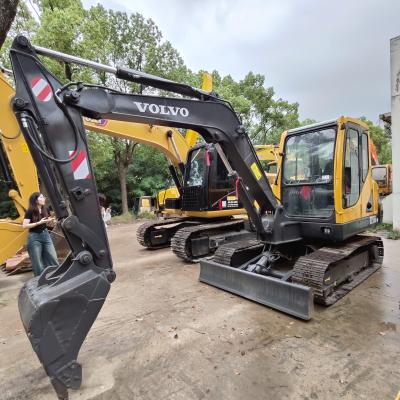 China Used Volvo EC55B Crawler Excavator Farm Machinery Volvo EC55B Digger Machine for sale