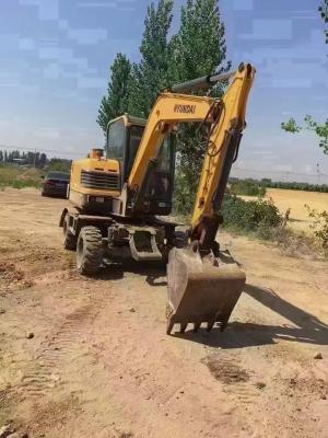 Κίνα Χρησιμοποιούμενο Hyundai 60WVS Excavator Original Out Paint Λιγότερες ώρες εργασίας προς πώληση