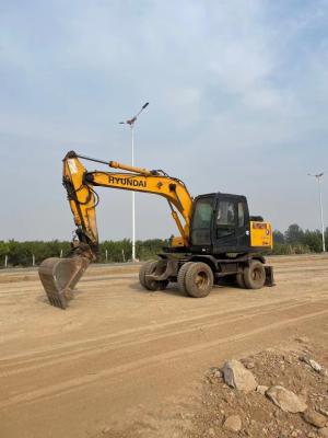 China Gebruikte Hyundai Excavator 150w-7 Tweedehands graafmachine voor spotgoederen Te koop