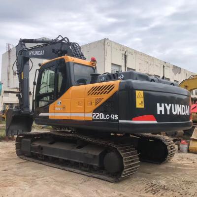 China Excavadora Hyundai 220LC-9s de alto rendimiento usada - Capacidad de cubo de 0.92m3 en venta