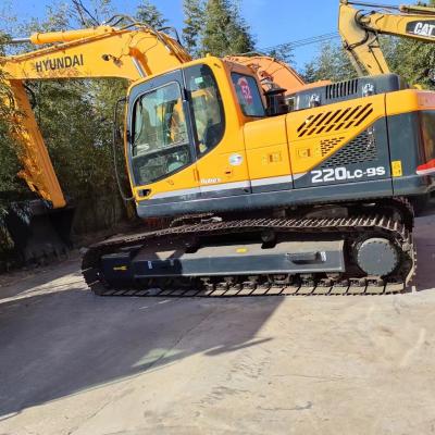 China 220LC-9S Gebruikte Hyundai Graafmachine 0,92m3 Bucket Capaciteit Voor bouwprojecten Te koop