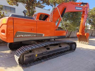 China Doosan DH225LC-9C Excavadora Hidráulica Crawler com 22 toneladas de peso da máquina à venda