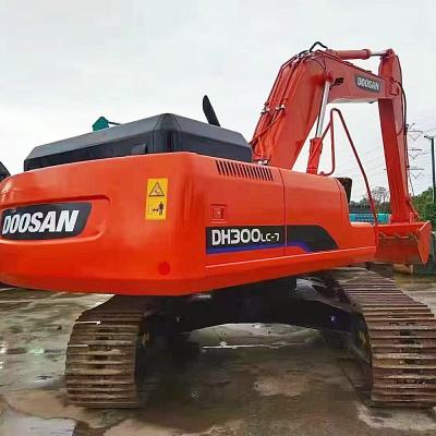 China DH300LC-7C Excavadora usada Doosan DL08 Motor 159kW 1.6m3 Cubo en venta