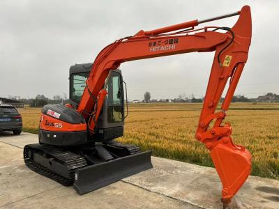 Chine Excavatrice originale Hitachi ZX55 avec une puissance de moteur de 28,1 kW et une capacité de seau de 0,19 m3 à vendre