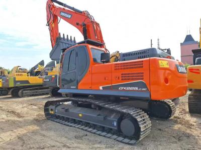 China Excavadora Doosan DX225 para proyectos agrícolas en venta