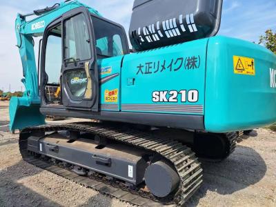 Κίνα SK210 Χρησιμοποιούμενη Εκσκαφέας Kobelco Δεύτερο χέρι κατασκευαστική μηχανή 114KW προς πώληση