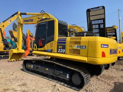 China Excavadora Komatsu PC220 Operaciones estables y seguras para sus necesidades de excavación en venta