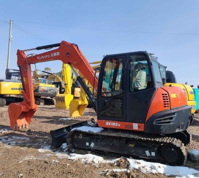 Κίνα KX183-3 Kubota Crawler Excavator Ισχυρός κινητήρας Συμπίεστος σχεδιασμός Εύκολο έλεγχος Σταθερή απόδοση προς πώληση